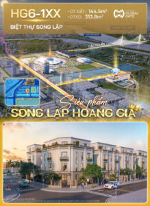 Liền kề HG6-1XX Biệt thự Song lập Hoàng Gia, Vinhomes Cổ Loa