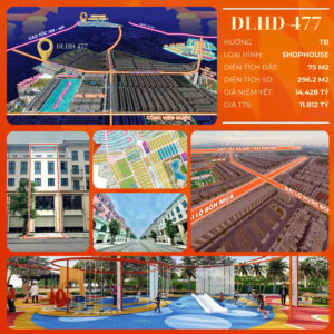 Shophouse ĐLHĐ-477, Đại lộ Hừng Đông, Vinhomes Ocean Park 3