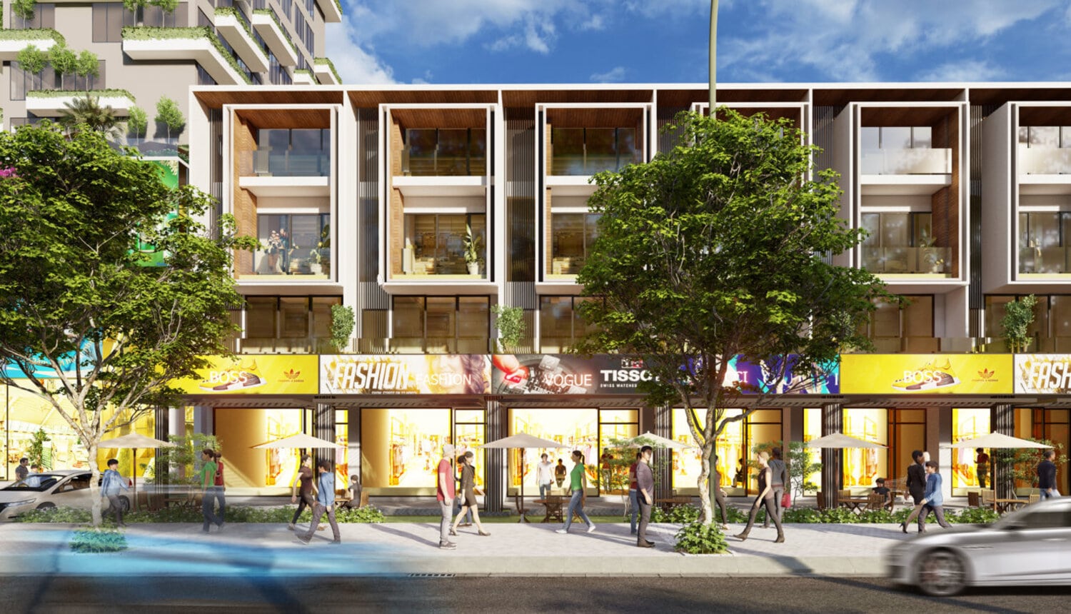 Nhà phố thương mại Shophouse dự án Nam Long Central Lake